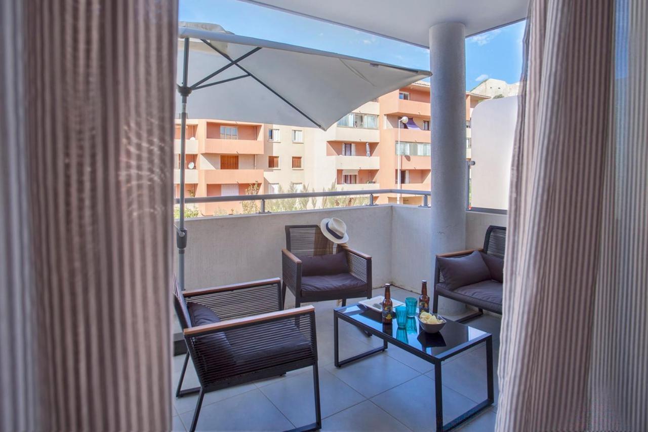 L'Orangeraie Calvi Centre A 300M De La Plage Et Du Port Parking Prive Kültér fotó