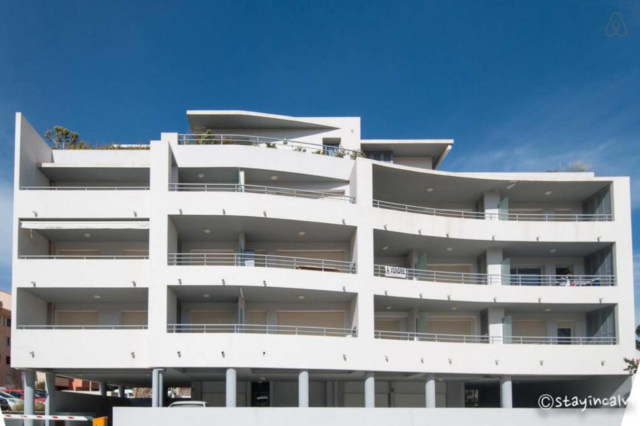 L'Orangeraie Calvi Centre A 300M De La Plage Et Du Port Parking Prive Kültér fotó